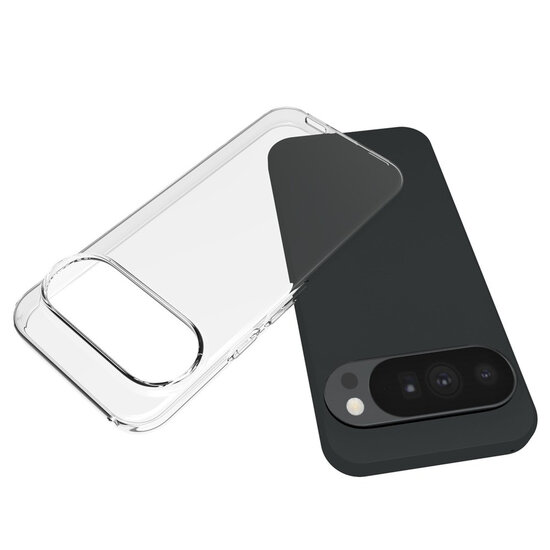 Google Pixel 11 Pro XL Hoesje - MobyDefend Transparante TPU Backcover - Volledig Doorzichtig