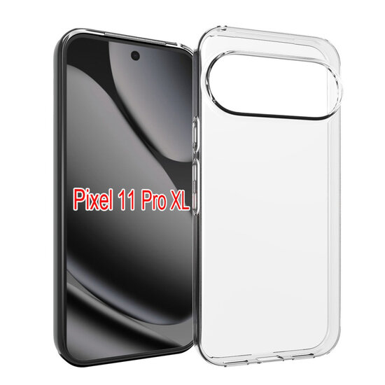 Google Pixel 11 Pro XL Hoesje - MobyDefend Transparante TPU Backcover - Volledig Doorzichtig