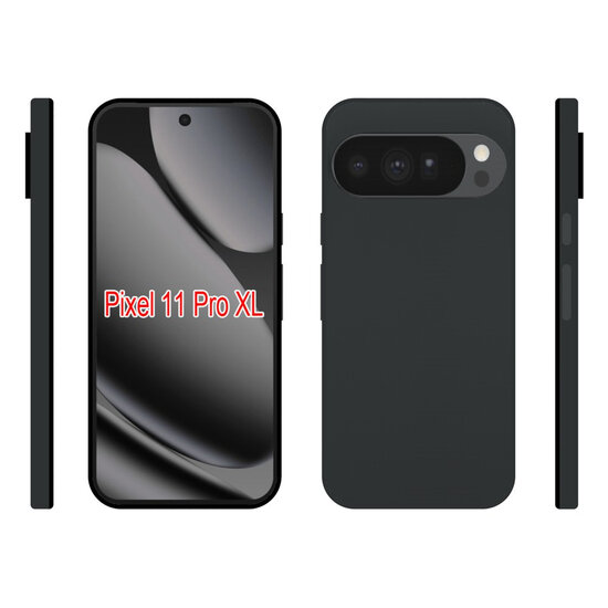 Google Pixel 11 Pro XL Hoesje - MobyDefend Transparante TPU Backcover - Volledig Doorzichtig