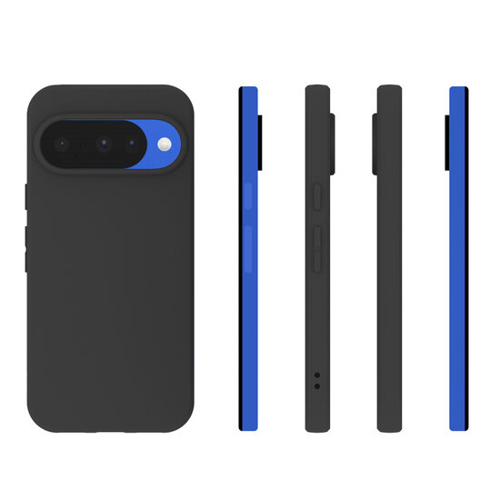 Google Pixel 11 Hoesje - MobyDefend TPU Backcover - Mat Zwart