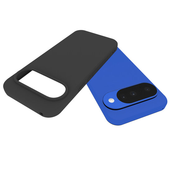 Google Pixel 11 Hoesje - MobyDefend TPU Backcover - Mat Zwart