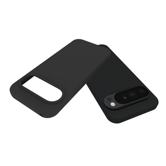 Google Pixel 11 Pro XL Hoesje - MobyDefend TPU Backcover - Mat Zwart