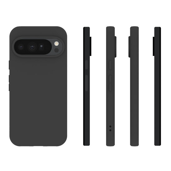 Google Pixel 11 Pro XL Hoesje - MobyDefend TPU Backcover - Mat Zwart