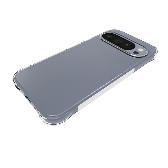 Google Pixel 11 Pro Hoesje - MobyDefend Transparante Shockproof TPU Backcover - Verstevigde Hoeken - Volledig Doorzichtig