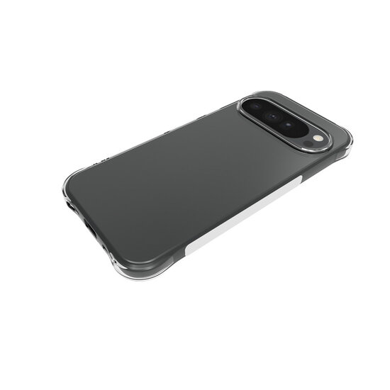 Google Pixel 11 Pro XL Hoesje - MobyDefend Transparante Shockproof TPU Backcover - Verstevigde Hoeken - Volledig Doorzichtig