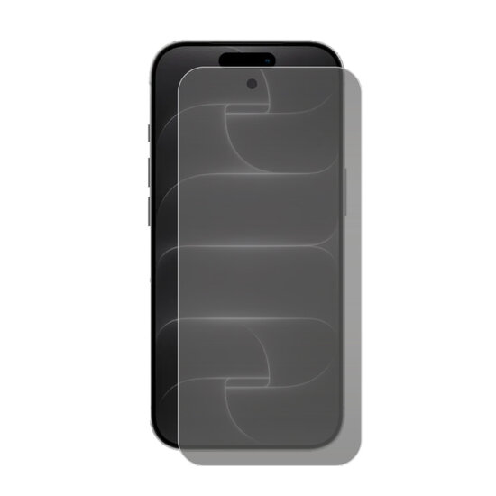 2-Pack MobyDefend iPhone 18 Pro Screenprotectors - Matte Privacy Glass Screensavers