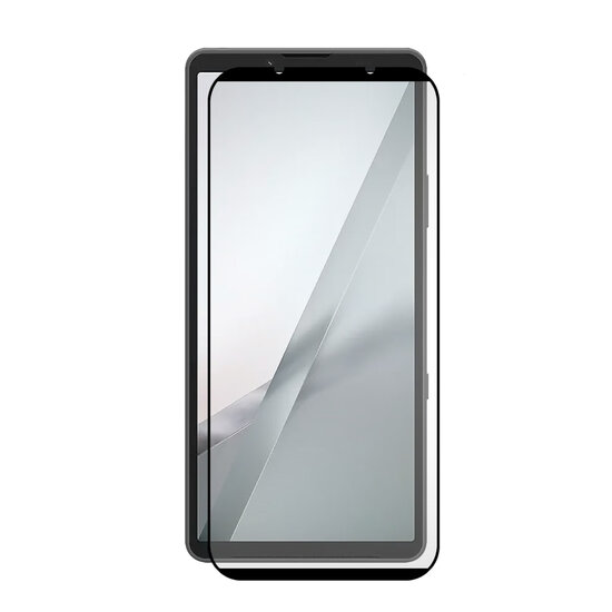 2-Pack Sony Xperia 10 VIII Screenprotectors - MobyDefend Screensavers Met Zwarte Randen - Gehard Glas 