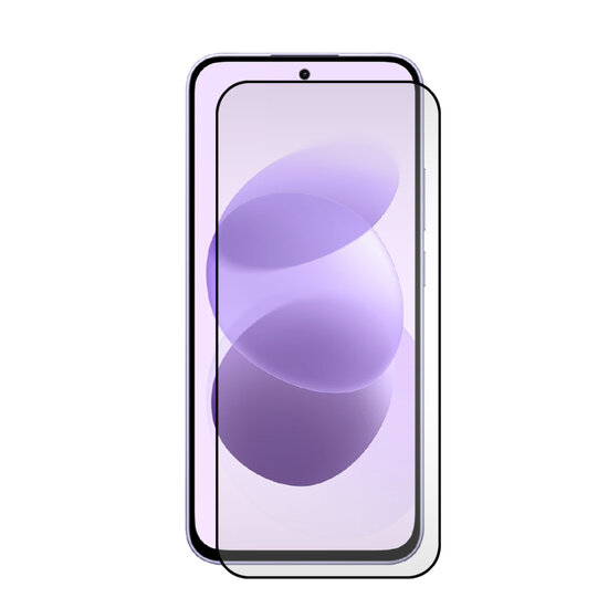 3-Pack Xiaomi Redmi Note 17 4G/5G Screenprotectors - MobyDefend Screensavers Met Zwarte Randen - Gehard Glas 