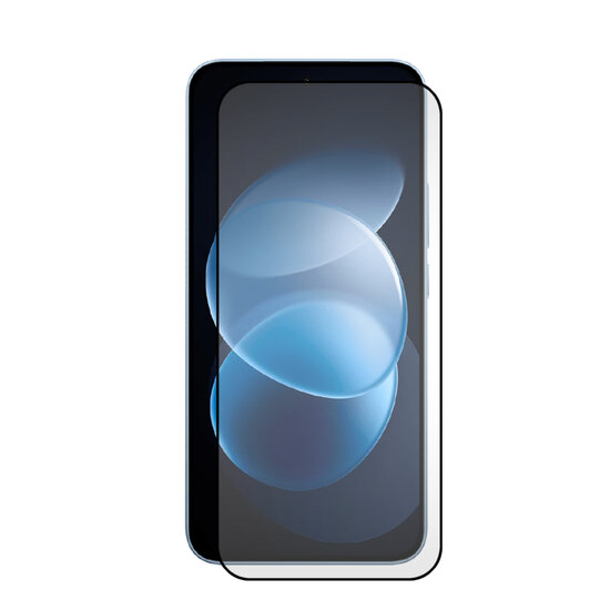 Xiaomi Redmi Note 17 Pro 5G Screenprotector - MobyDefend Screensaver Met Zwarte Randen - Gehard Glas 