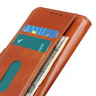Samsung Galaxy S20 Ultra hoesje, Wallet bookcase, Bruin