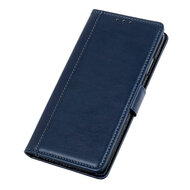 Nokia 2.3 hoesje, Luxe wallet bookcase, Donkerblauw