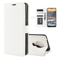 Nokia 5.3 hoesje, Wallet bookcase, Wit