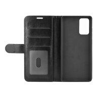 Samsung Galaxy Note 20 hoesje, Wallet bookcase, Zwart