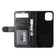 Apple iPhone 12 Mini hoesje, Wallet bookcase, Zwart