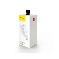 Baseus Wall charger - Oplader met 1 USB-poort - 15W - Quick Charge 3.0 - Wit
