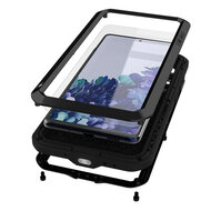 Samsung Galaxy S20 FE Hoes - Love Mei Metalen Case - Extreme Protection - Grijs