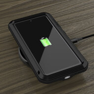 Samsung Galaxy S20 FE Hoes - Love Mei Metalen Case - Extreme Protection - Groen