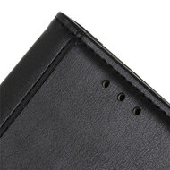 Nokia 3.4 hoesje, Luxe wallet bookcase, Zwart