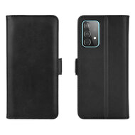 Samsung Galaxy A52 / A52s Hoesje - MobyDefend Luxe Wallet Book Case (Sluiting Zijkant) - Zwart