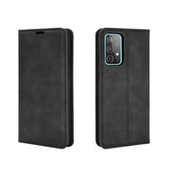 Samsung Galaxy A52 / A52s hoesje - Luxe Wallet Bookcase (Magnetische Sluiting) - Zwart