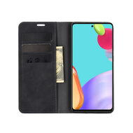 Samsung Galaxy A52 / A52s Hoesje - Luxe Wallet Bookcase (Magnetische Sluiting) - Zwart