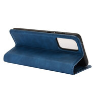 Samsung Galaxy A52 / A52s Hoesje - Luxe Wallet Bookcase (Magnetische Sluiting) - Blauw