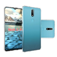 Nokia 2.4 Hoesje - MobyDefend Transparante TPU Backcover - Volledig Doorzichtig