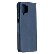 Samsung Galaxy A12 / M12 hoesje, Wallet bookcase, Blauw