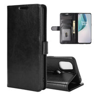 OnePlus Nord N10 hoesje, Wallet bookcase, Zwart