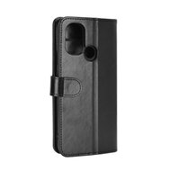 OnePlus Nord N100 hoesje, Wallet bookcase, Zwart
