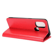 OnePlus Nord N100 hoesje, Wallet bookcase, Rood