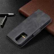 Samsung Galaxy A52 / A52s Hoesje - MobyDefend Wallet Book Case Met Koord - Zwart