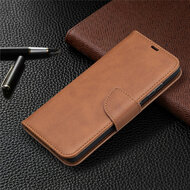 Samsung Galaxy A52 / A52s Hoesje - MobyDefend Wallet Book Case Met Koord - Bruin
