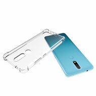 Nokia 2.4 Hoesje - MobyDefend Transparante Shockproof TPU Backcover - Verstevigde Hoeken - Volledig Doorzichtig