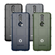 Nokia 2.4 hoesje, Rugged Shield TPU Gelcase, Blauw