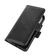 Apple iPhone 12 / iPhone 12 Pro hoesje, MobyDefend Luxe Wallet Book Case (Sluiting Zijkant), Zwart