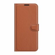 Sony Xperia 1 III Hoesje - MobyDefend Kunstleren Wallet Book Case (Sluiting Voorkant) - Bruin