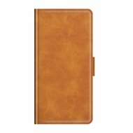 Sony Xperia 1 III Hoesje - MobyDefend Luxe Wallet Book Case (Sluiting Zijkant) - Lichtbruin
