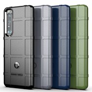 Sony Xperia 1 III hoesje, Rugged Shield TPU Gelcase, Groen