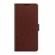 Sony Xperia 1 III hoesje, MobyDefend Wallet Book Case (Sluiting Achterkant), Bruin