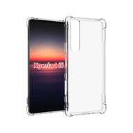 Sony Xperia 1 III hoesje, MobyDefend Transparante Shockproof TPU Gelcase, Verstevigde Hoeken, Volledig Doorzichtig