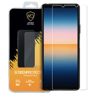 Sony Xperia 10 III screenprotector - MobyDefend Case-Friendly Screensaver - Gehard Glas