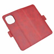 Xiaomi Mi 11 Hoesje - MobyDefend Luxe Wallet Book Case (Sluiting Zijkant) - Rood
