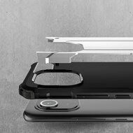 Xiaomi Mi 11 hoesje, MobyDefend Dubbelgelaagde Shockproof Pantsercase, Navy blauw