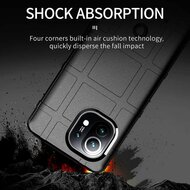 Xiaomi Mi 11 Hoesje - Mobydefend Rugged Shield TPU Backcover - Groen