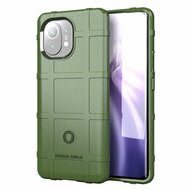 Xiaomi Mi 11 hoesje, Rugged Shield TPU Gelcase, Groen