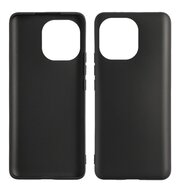 Xiaomi Mi 11 hoesje, MobyDefend  TPU Gelcase, Mat Zwart