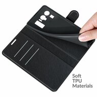 Xiaomi Mi 11 Ultra Hoesje - MobyDefend Kunstleren Wallet Book Case (Sluiting Voorkant) - Zwart