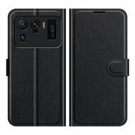 Xiaomi Mi 11 Ultra Hoesje - MobyDefend Kunstleren Wallet Book Case (Sluiting Voorkant) - Zwart