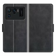 Xiaomi Mi 11 Ultra hoesje, MobyDefend Luxe Wallet Book Case (Sluiting Zijkant), Zwart